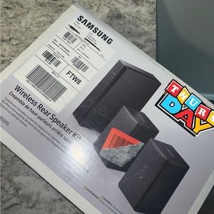 Samsung Wireless Rear Speaker Kit , Brand New
